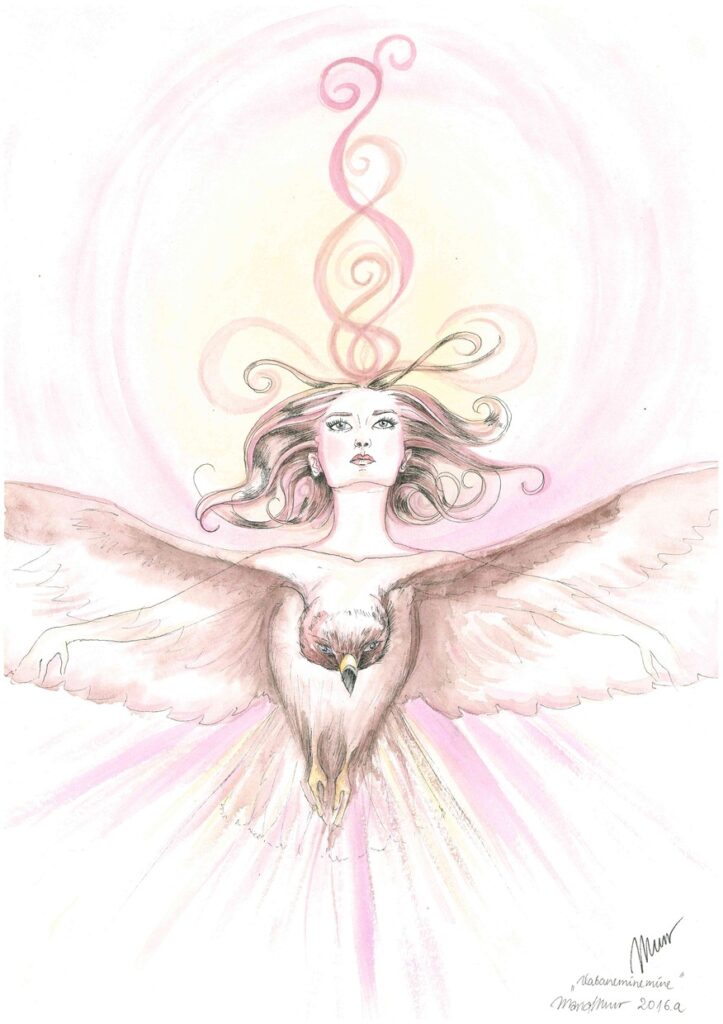 2016 Hingeloomad vabaneminemine akvarellid tindipliiats Maria Müür ART