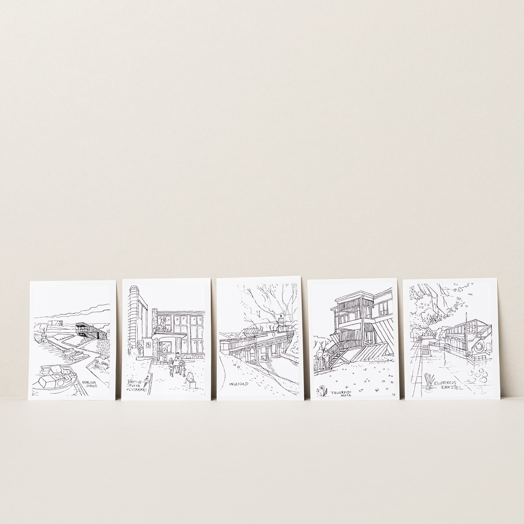 tartu värviraamatu kleebiste komplekt