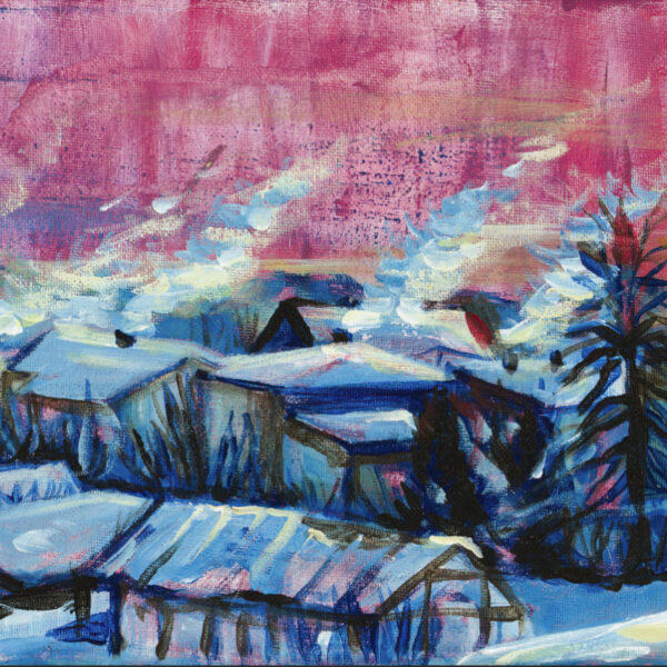 Viljandi suitsud kunst maal majad akr