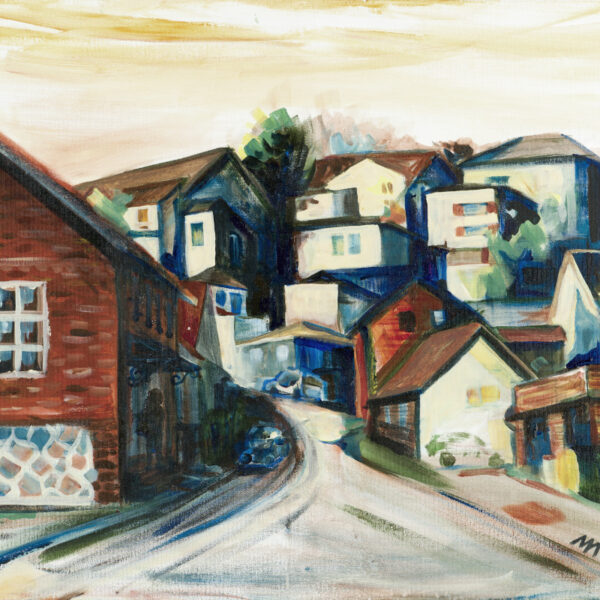 viljandi vaade maal kunst majad